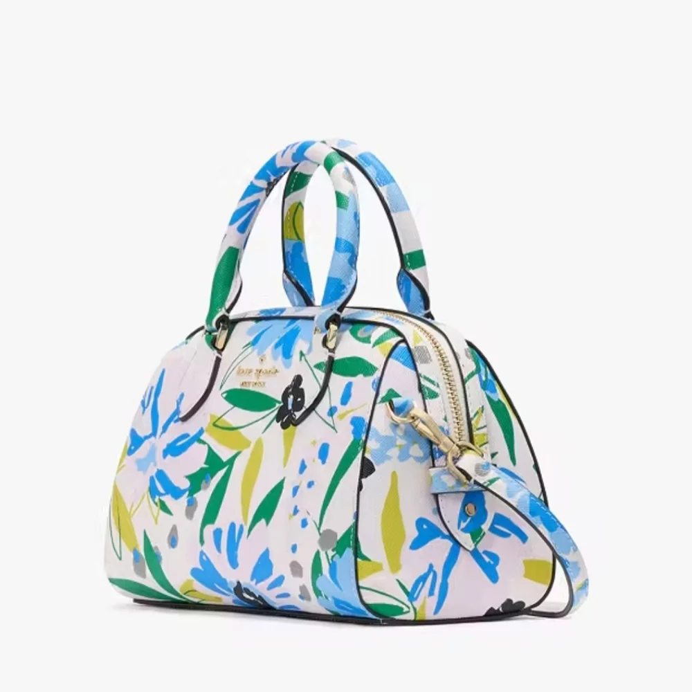 KATE SPADE Madison Floral Small Dolly Duffle - Picture 3 of 4